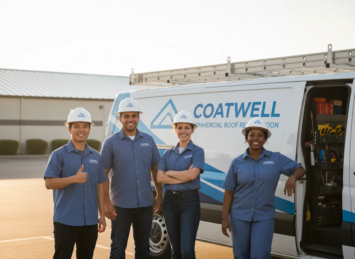 Commercial roof coating company in Kingston, GA